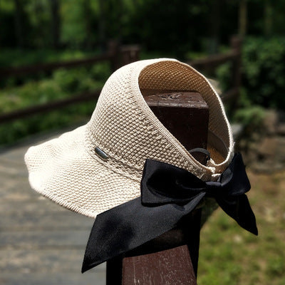 Brittany Tidal Sun Hat - Open Back for Ponytails