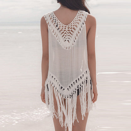 Ariel Fringe Tunic Cover-Up